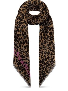 Authentic LOUIS VUITTON Stephen Sprouse Graffiti Leopard Etole Scarf shawl wrap.